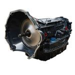 BD Diesel TorqueMaster 68RFE 4WD performance transmission featuring a billet input shaft and deep sump oil pan.