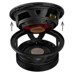 DS18 High-Sensitivity Mid-High Loudspeakers with Rotating Recone (6.5", 98dB, 4-Ohm, 95Hz-17kHz)