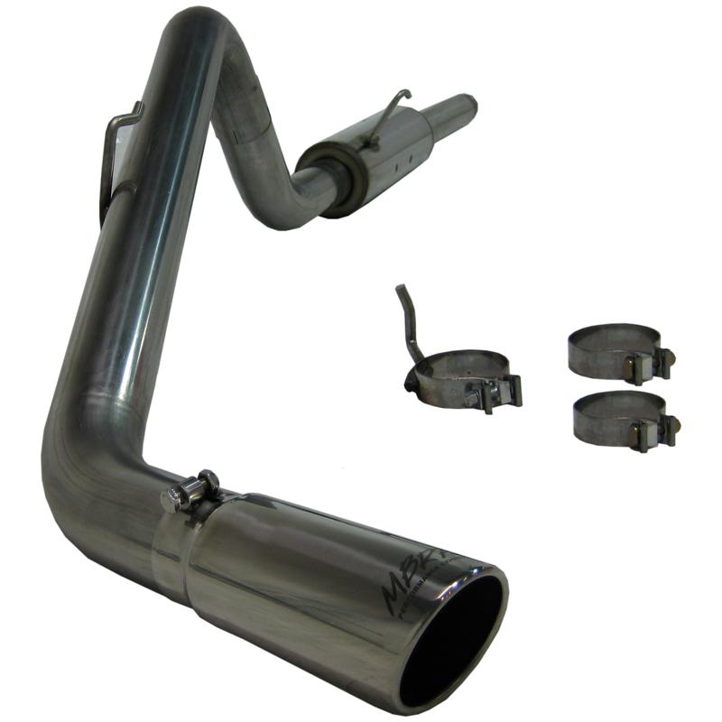 MBRP Armor Plus Series T409 stainless steel cat-back exhaust system with polished tip for 5.7L Dodge Ram 1500