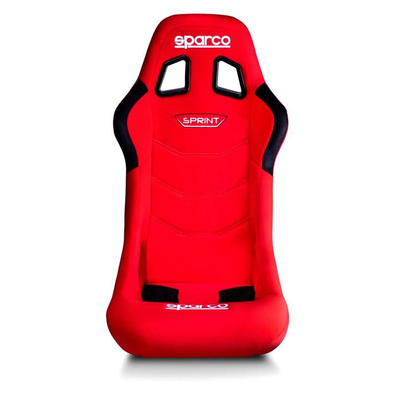 Sparco Sprint Steel Frame Competition Seat - FIA Approved - Red