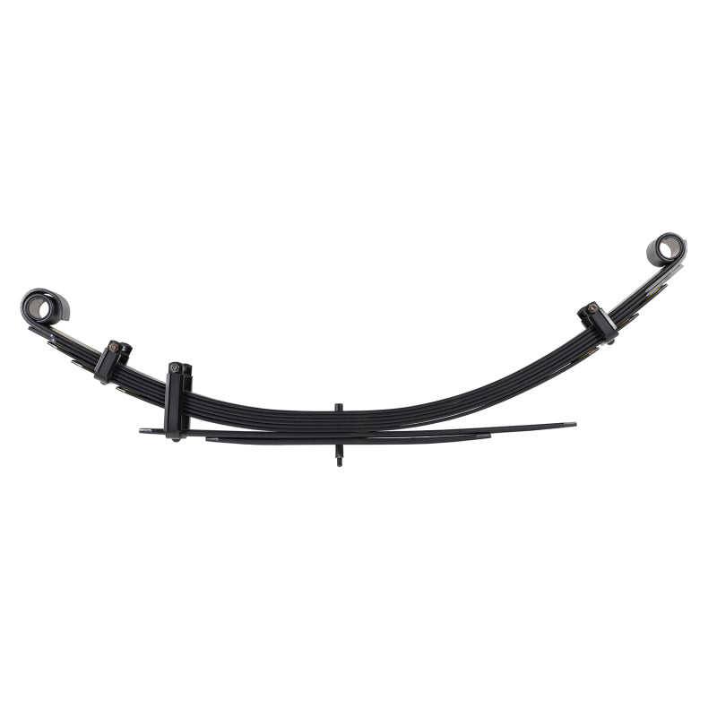 ARB Old Man Emu Dakar heavy-duty rear leaf spring pack with military wrap and anti-friction pads.