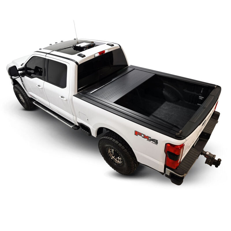 Westin Manual Retractable Tonneau Cover - Black - Fits 2017-2026 Ford F-250/F-350/F-450/F-550 Super Duty (6ft 10in Bed)