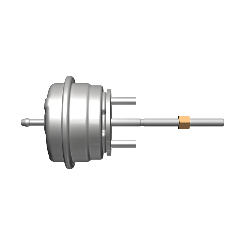 BorgWarner EFR low boost internal wastegate actuator canister for 55mm and 58mm turbine wheels.