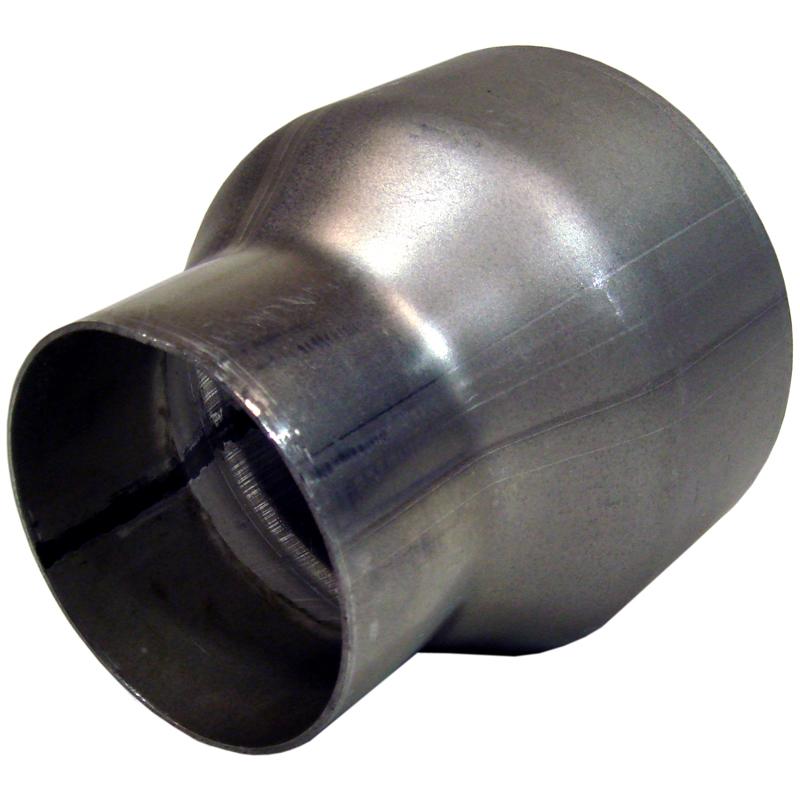 MBRP aluminized steel universal exhaust adapter 3.5-inch OD to 5-inch ID
