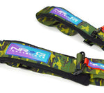 NRG Innovations 5-Point 3in Cam Lock Seat Belt Harness - Red