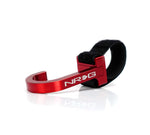 NRG Innovations CNC Aluminum Steering Wheel Hook with Laser Logo - Red