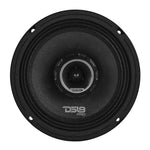 DS18 6.5" 200W RMS 4-Ohm Mid-Range Shallow Loudspeaker with Water Resistant Cone