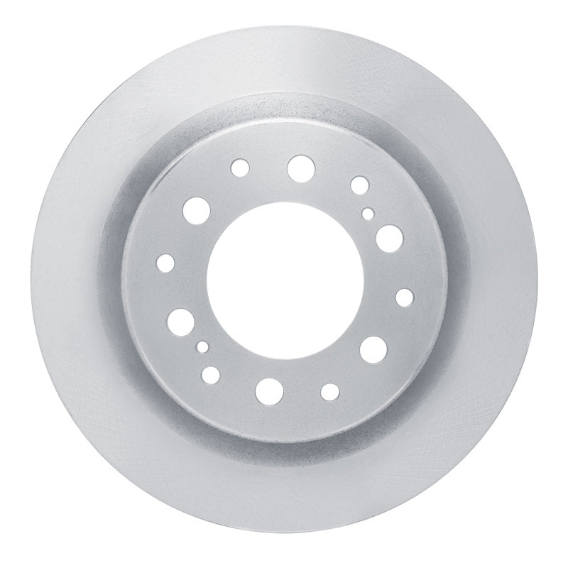 DFC G3000 iron rear brake rotor with a machined non-directional finish and internal cooling vanes.