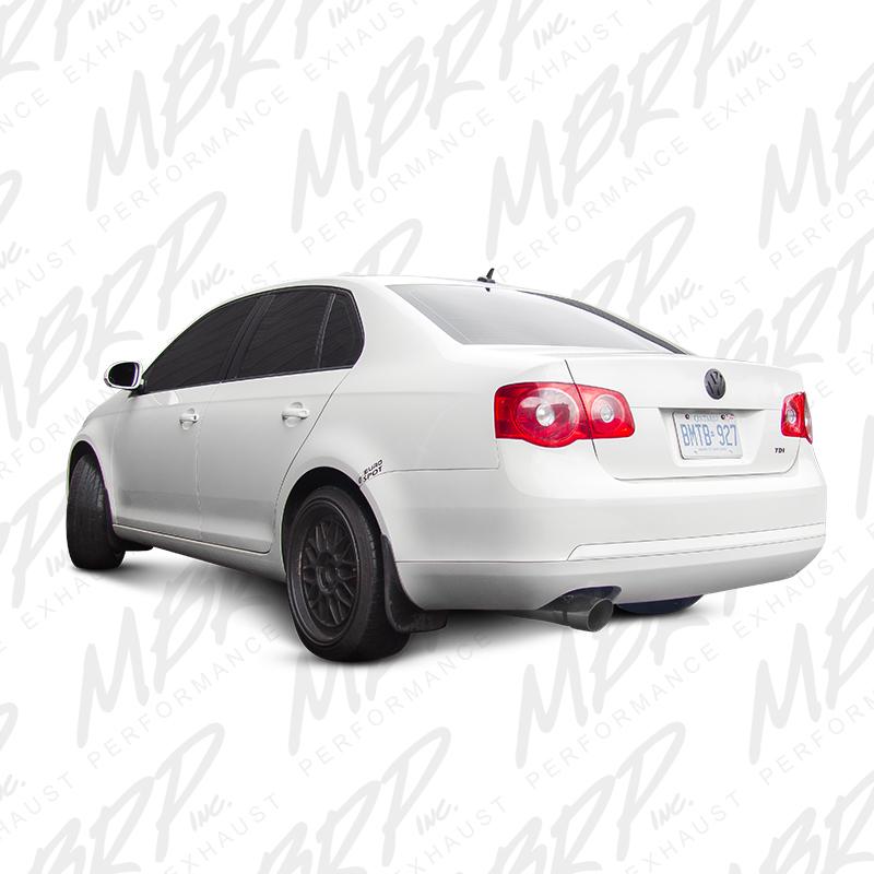 MBRP Armor Plus 3-inch T409 stainless steel cat-back exhaust system with polished T304 tips