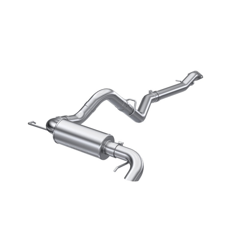 MBRP Armor Pro Series T304 stainless steel high clearance cat-back exhaust for 2021-2026 Ford Bronco