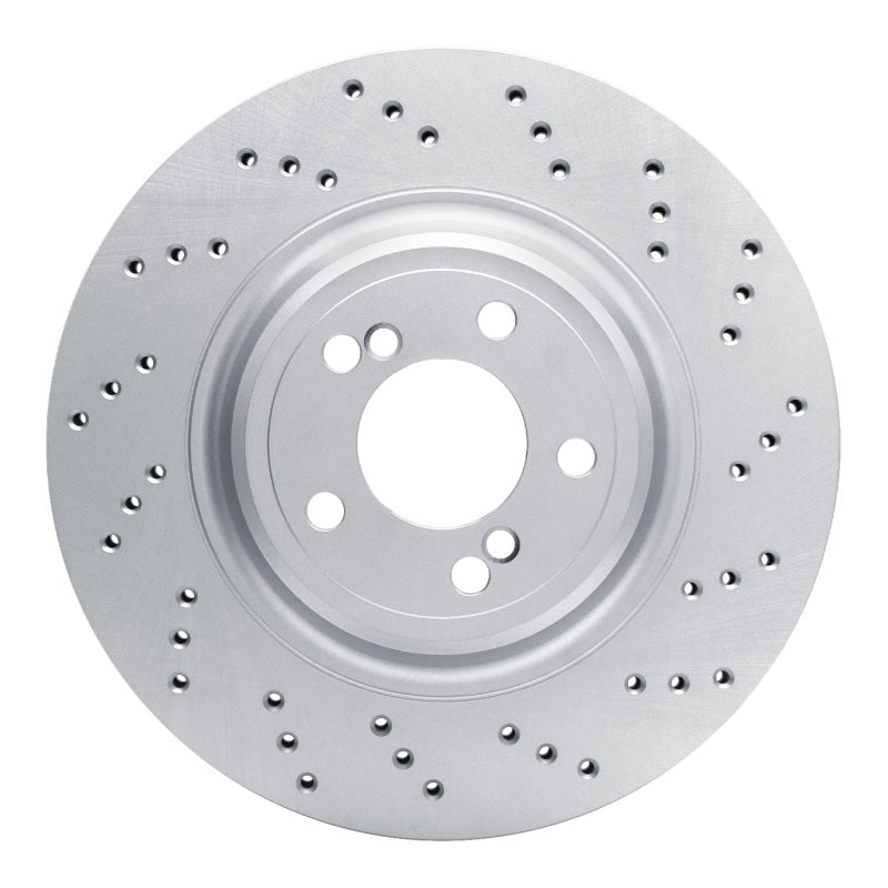 DFC GeoSPEC drilled and coated right rear brake rotor for 2015-2020 BMW M-Series