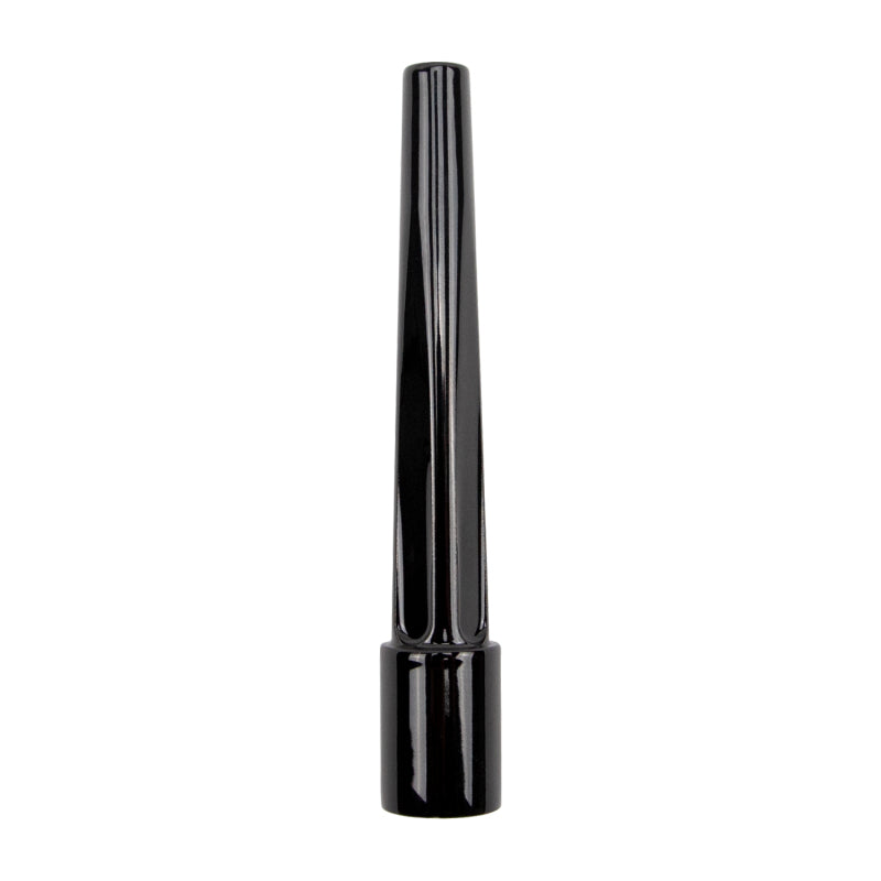 Gloss Black billet aluminum stubby antenna with TIG torch cap styling
