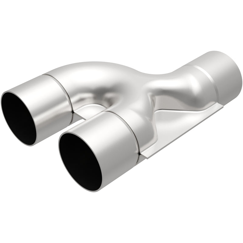 MagnaFlow 10732 stainless steel 90-degree smooth transition exhaust Y-pipe