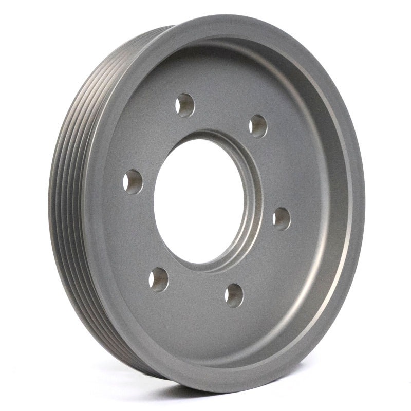 Fluidampr steel stock drive pulley damper ring for Toyota 2JZ engines, MPN 570809.