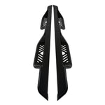 Westin Outlaw Drop Nerf Step Bars - Textured Black - Fits Ford F-150, F-250, and F-350 2015-2026 (SuperCab)