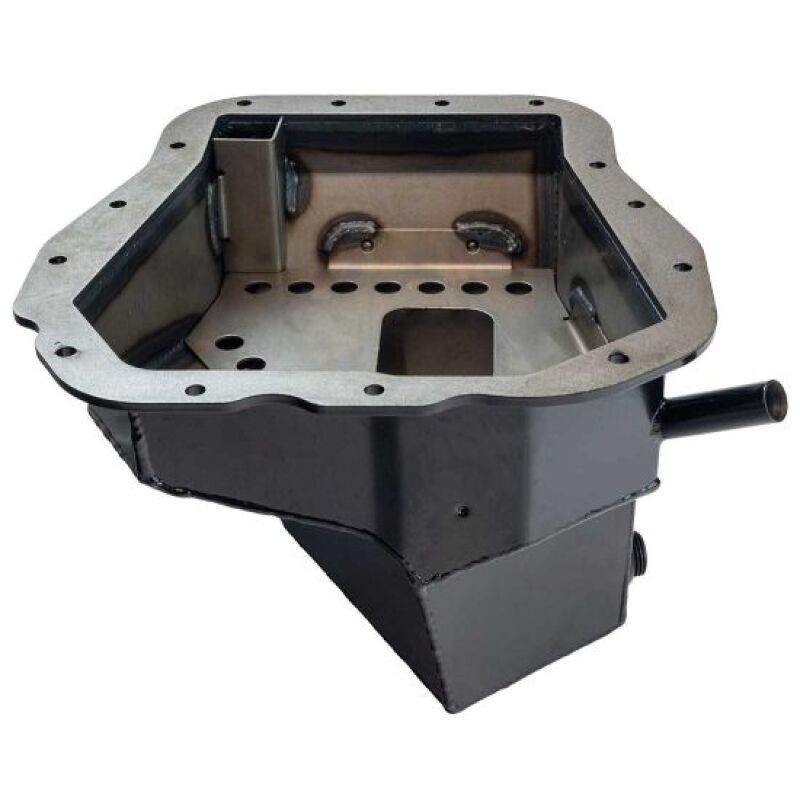 Moroso 20961 steel wet sump oil pan with included oil pickup and windage tray for Subaru EJ-series engines.