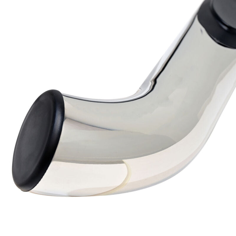 Westin E-Series 3" Stainless Steel Round Nerf Step Bars for 2024-2026 Toyota Tacoma Xtra Cab