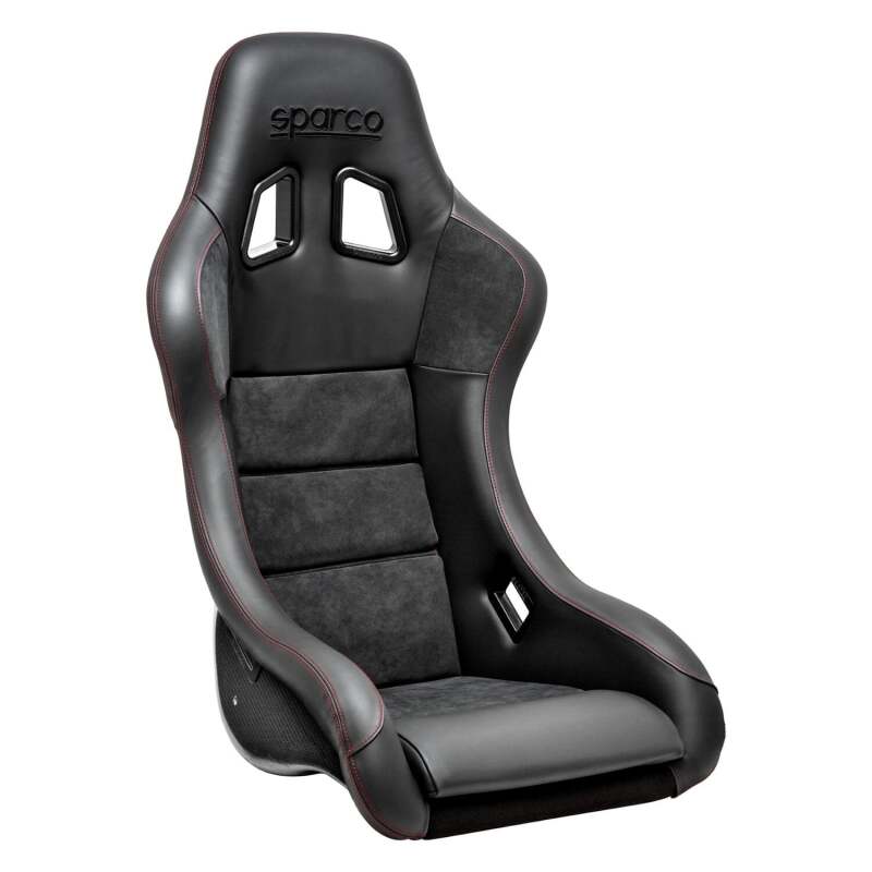 Sparco QRT-C Performance Carbon Fiber Racing Seat - Black/Red