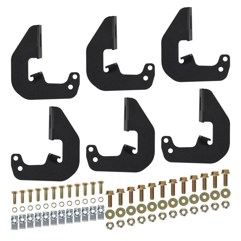 Westin Outlaw Drop Nerf Step Bars - Textured Black - Fits Select 2014-2019 Chevy/GMC Silverado/Sierra 1500-3500 (Double Cab)