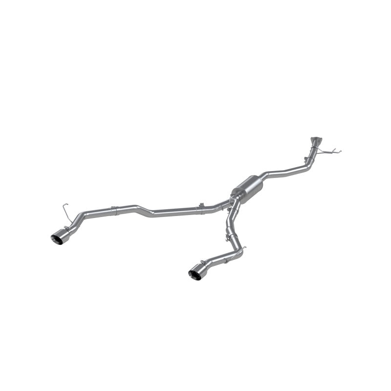 MBRP Armor Lite aluminized steel 2.5-inch cat-back exhaust with dual rear exit for 2021-2026 Honda Ridgeline.