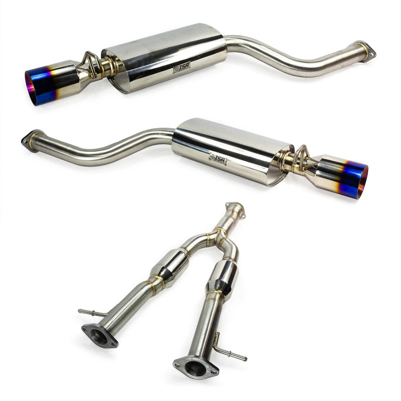 ISR Performance MBSE Dual Exhaust for 1998-2005 Lexus GS300 - Blue Tip