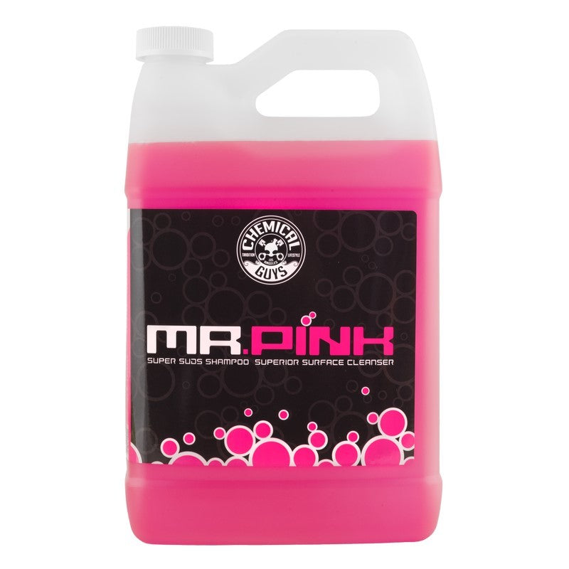 1 gallon jug of pink Chemical Guys Mr. Pink Super Suds car wash shampoo