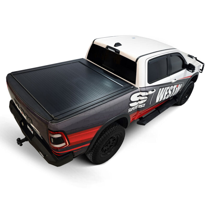 Westin Manual Retractable Tonneau Cover for 2019-2026 Ram 1500 New Body (5ft 7in Bed, Excl. RamBox) - Black