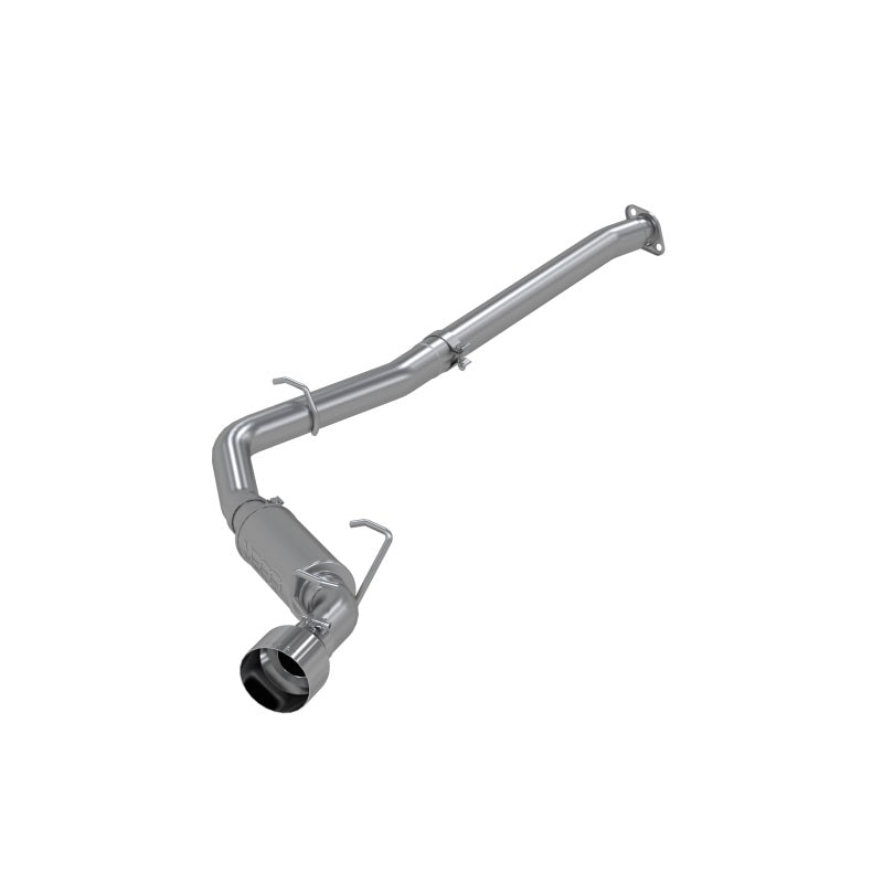 MBRP Armor Lite 3-inch aluminized steel cat-back exhaust with a 5-inch single rear exit tip.