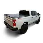 Westin Manual Retractable Tonneau Cover - Black for Select 2019-2026 Chevrolet/GMC Silverado/Sierra 1500 (5ft 8in Bed)