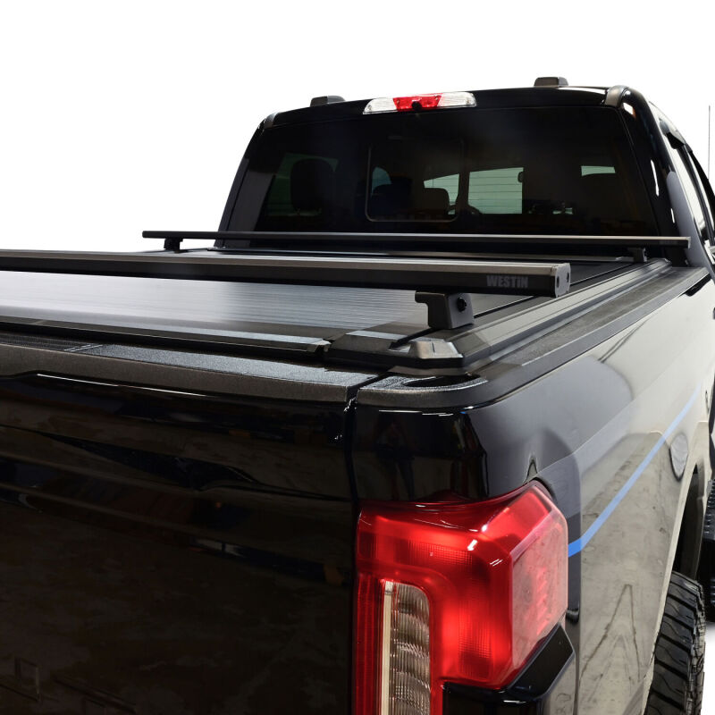 Westin 2017-2026 Ford F-250/F-350 SD 6.8ft Bed Electric Retractable Tonneau Cover - Black