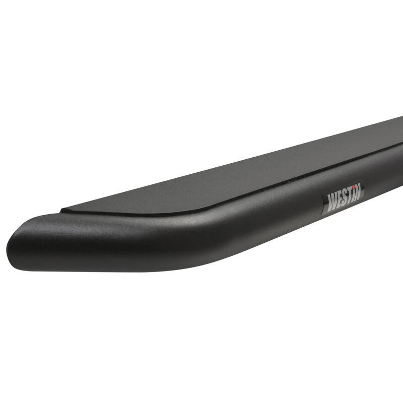 Westin Outlaw Drop Nerf Step Bars; 1.5in Tube; Textured Black - Fits 1999-2016 Ford F-250/F-350 Super Duty Crew Cab