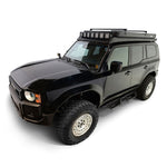Westin Outlaw Drop Nerf Step Bars - Textured Black - Fits 2024-2026 Toyota Land Cruiser