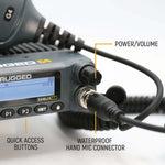 Rugged Radios Rambler G4 GMRS Mobile Radio Kit Lite with Stealth Antenna