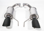 Roush Axle-Back Exhaust with Black Tips for 2015-2026 Ford Mustang (V6 / 2.3L EcoBoost)
