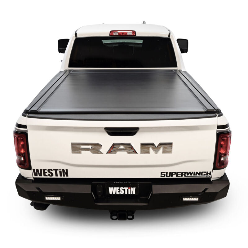 Westin Electric Retractable Tonneau Cover for 2019-2025 RAM 2500/3500 (6.4ft Bed) - Black