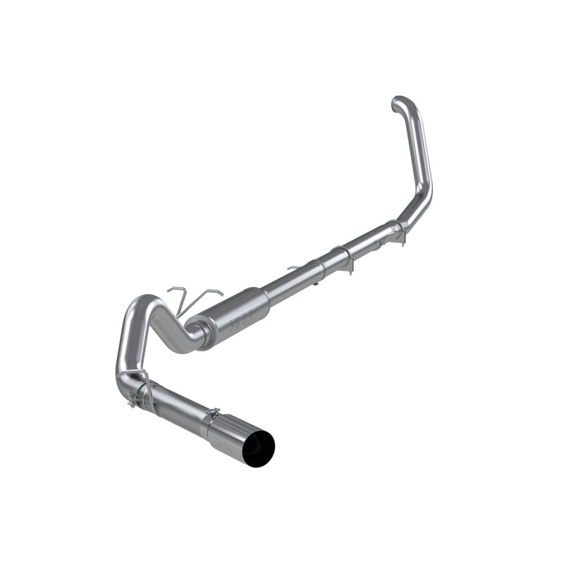 MBRP Armor Pro Series T304 stainless steel turbo-back single side exhaust system with polished tip for Ford 7.3L