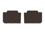 WeatherTech 25-26 BMW X3 30/M50 Rear All-Weather Floor Mats - Cocoa