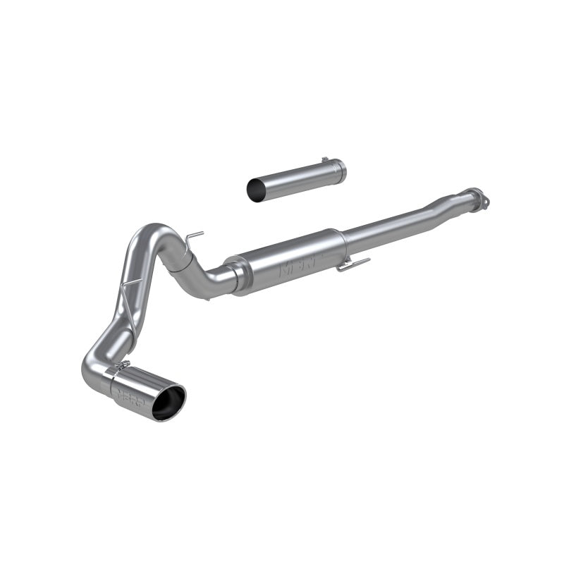 MBRP Armor Lite 4-inch aluminized steel cat-back exhaust system with mandrel-bent tubing for 2021-2026 Ford F-150.