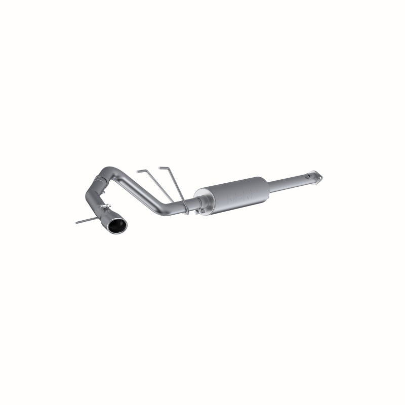 MBRP Armor Lite Series 2.5-inch aluminized steel cat-back exhaust system for 2001-2004 Toyota Tacoma.