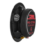 DS18 6.5" 200W RMS 4-Ohm Mid-Range Shallow Loudspeaker with Water Resistant Cone