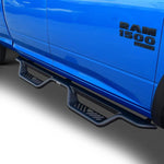 Westin Outlaw Drop Nerf Step Bars, Textured Black - Fits Select 2009-2024 Dodge/Ram 1500 Quad Cab