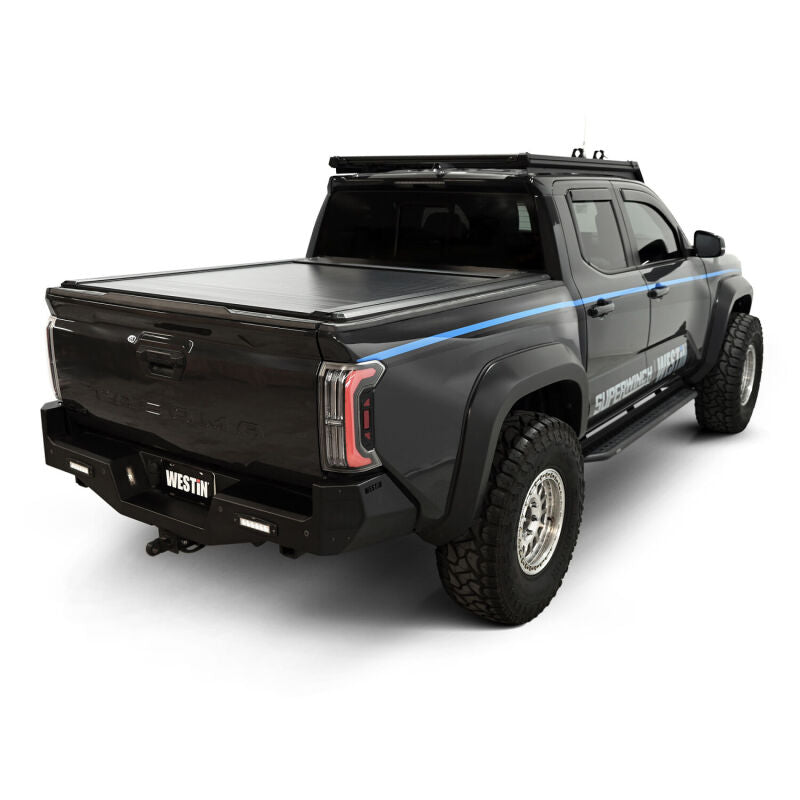 Westin Manual Retractable Tonneau Cover for 2024-2026 Toyota Tacoma (5ft Bed) - Black