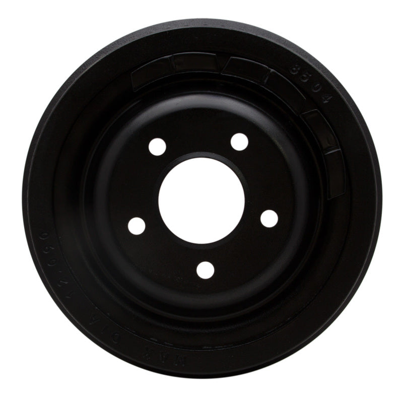DFC 365-46000 True Balanced brake drum featuring a black high-temperature anti-corrosion coating.