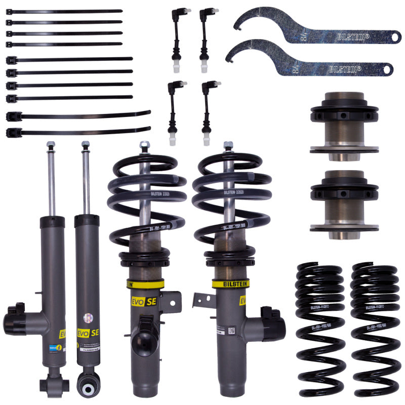 Bilstein EVO SE threaded coilover kit with integrated electronic damping control connectors