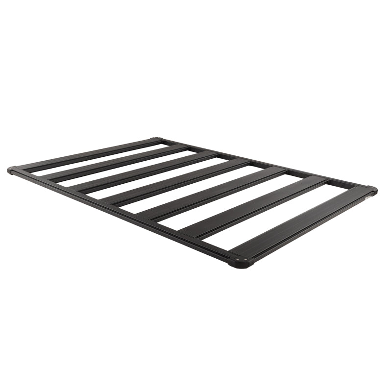 ARB BASE Rack 72in x 45in textured black powder-coated aluminum roof rack with dovetail mounting beams.