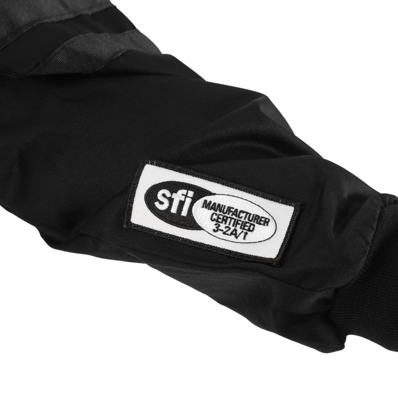 RaceQuip Black SFI-1 1-L Jacket - 3XL
