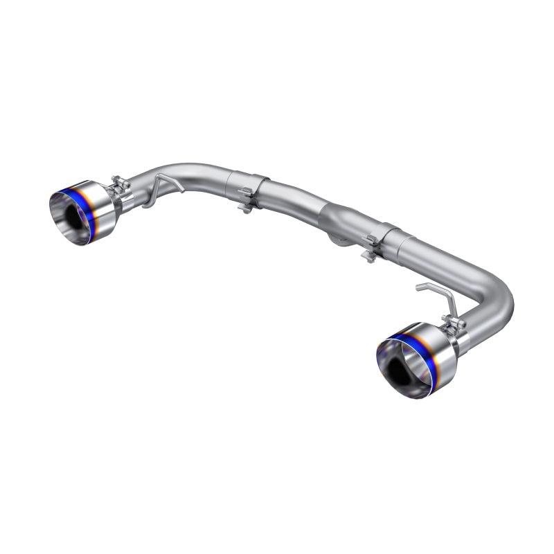 MBRP Armor Pro T304 stainless steel axle-back exhaust system with 5-inch burnt end tips for 2022-2026 Subaru BRZ/Toyota GR86