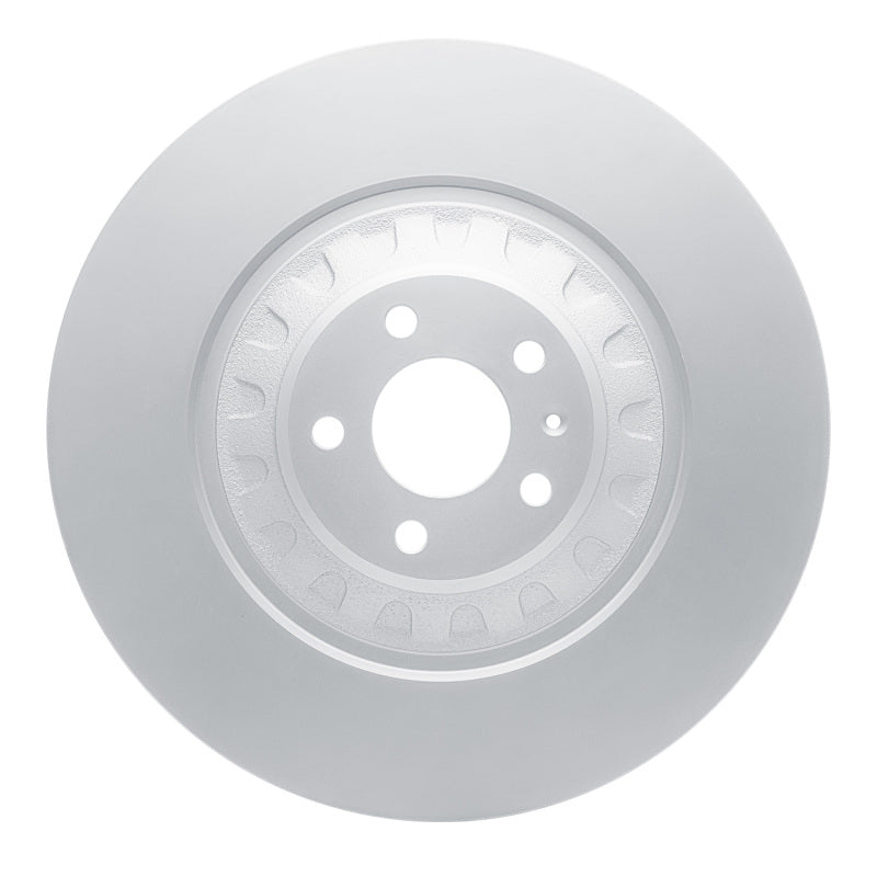 DFC GeoSPEC silver coated left front brake rotor for 2020-2025 Audi SQ7 and SQ8