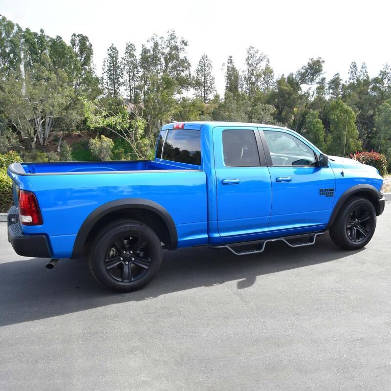 Westin Outlaw Drop Nerf Step Bars, Textured Black - Fits Select 2009-2024 Dodge/Ram 1500 Quad Cab