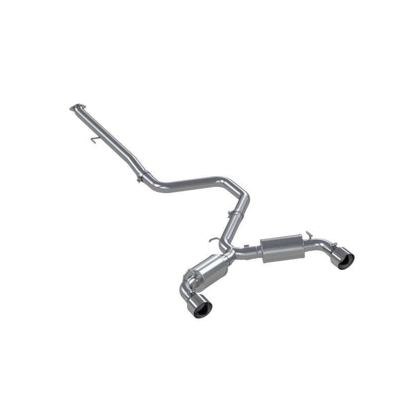 MBRP Armor Lite 3-inch aluminized steel cat-back exhaust system with T304 stainless tip for Hyundai Veloster N.
